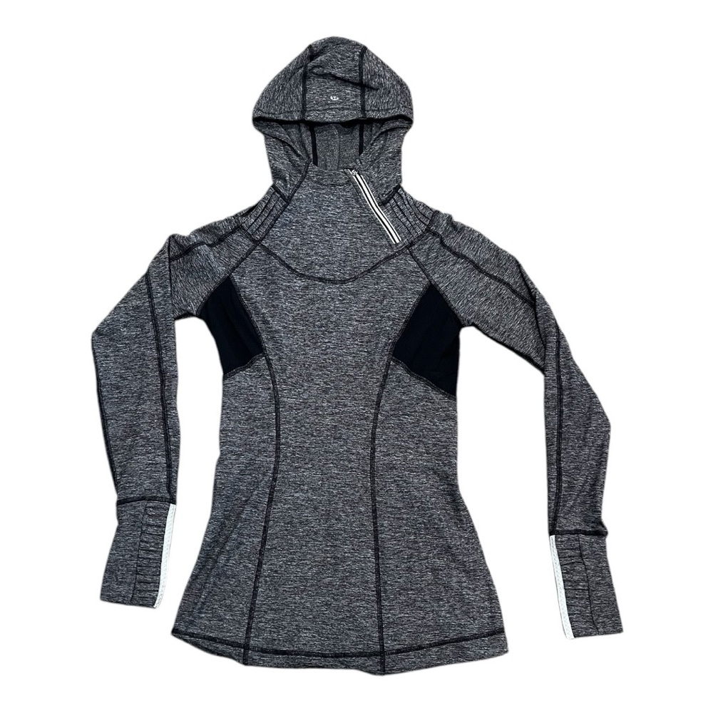 Lululemon Run: Back On Track Pullover Heather grey women’s size 4